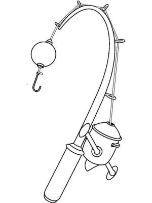 Раскраски Удочка