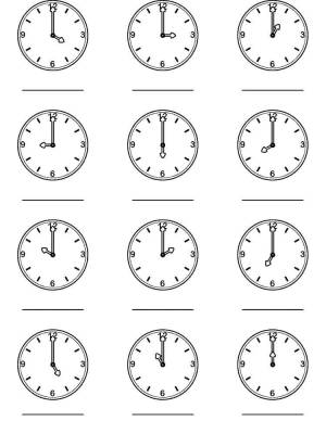 Раскраски Раскраска Часы часы