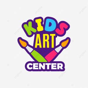 творчество дети логотип ремесло эмблемы  значки дети картины художественный класс рисование векторные символы PNG , красочный, Рисование, центр PNG картинки и пнг рисунок для й загрузки