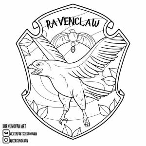 Гербы Факультетов Вселенной Гарри Поттера