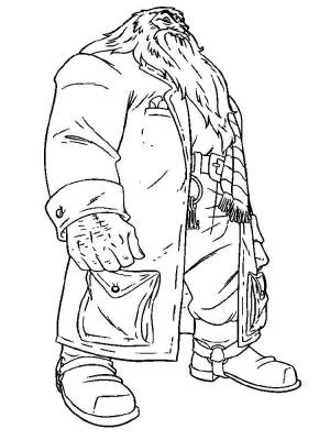 Раскраски поттер, Раскраска Эмблема хогвартса Гарри Поттер