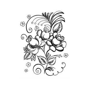 РАСКРАСКИ ГЖЕЛЬ  РАСКРАСКИ