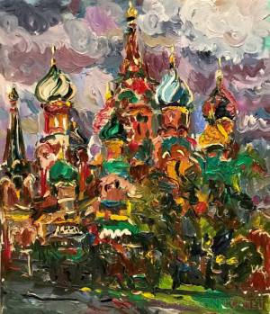Картина Храм Вася Блаженного