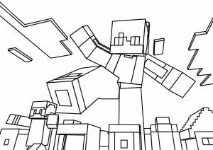 Раскраска Компот нападает на Фиксая