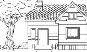 Как нарисовать дом