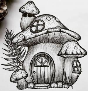 Сказочные Срисовки Легкие Пошаговые