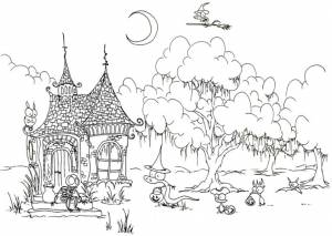 Дома Срисовки Легкие Пошаговые