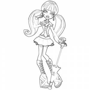 Раскраска дракулаура