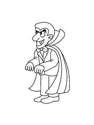 Раскраски Дракула