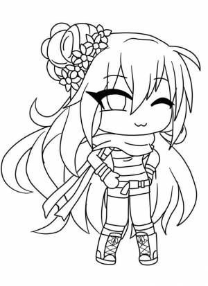 Рисунки Гача Лайф карандашом