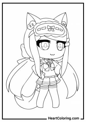 Раскраски Gacha Life
