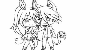 Раскраски гача лайф питомцы