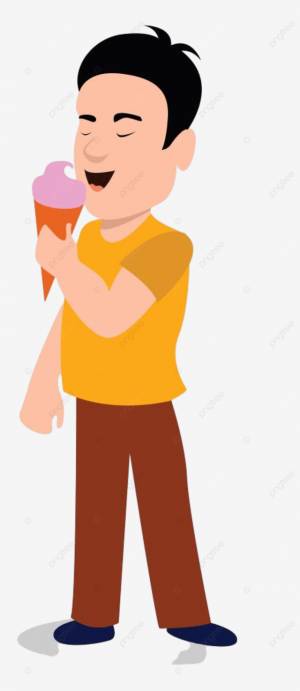 Мальчик ест мороженое PNG , персонаж, Милый, детство PNG картинки и пнг рисунок для й загрузки