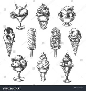 Винтажное мороженое