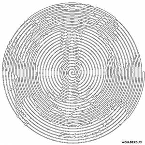 Spiroglyphics раскраска