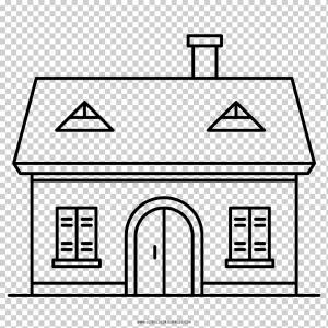 Дом Рисование Книжка-раскраска Casa de juego, дом, игра, угол, белый png