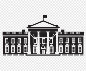 Белый дом, градостроительство, здание, монохромный, сша png