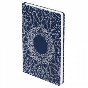 Блокнот «Раскраска», синий с логотипом