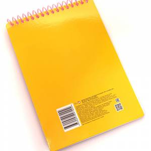 Раскраска-блокнот на гребне Рог 40стр с объемной аппликацией