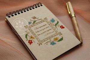 Записная книжка оригинальный блокнот для записей ручная раскраска в интернет-магазине Ярмарка Мастеров по цене 800 ₽