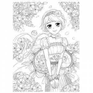 Книжка-раскраска для детей и взрослых, милые принцессы, блокнот для раскраски, снимает стресс, убивает время, игрушки, книга на Рождество, подарок на день рождения