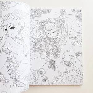 Книжка-раскраска для детей и взрослых, милые принцессы, блокнот для раскраски, снимает стресс, убивает время, игрушки, книга на Рождество, подарок на день рождения