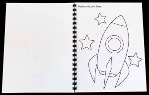 Тактильная книжка-раскраска, том 1