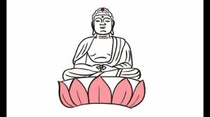 How to Draw a Statue of Buddha
