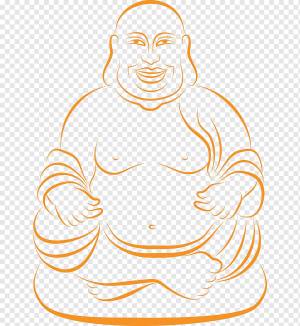Буддизм Рисование Иллюстрации, Ручная роспись линий Будды, Акварельная живопись, белый, лицо png