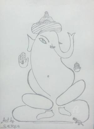 Lord Ganesha, Рисунок