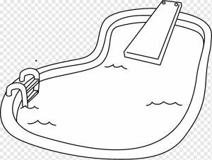 плавательный бассейн, книжка-раскраска плавательный бассейн Handipoints, Pool s, угол, белый, ребенок png