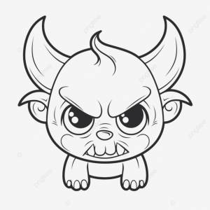 рисунок милые мультяшные демоны раскраски для детей наброски эскиз вектор PNG , рисунок автомобиля, мультфильм рисунок, рисунок крыла PNG картинки и пнг рисунок для й загрузки