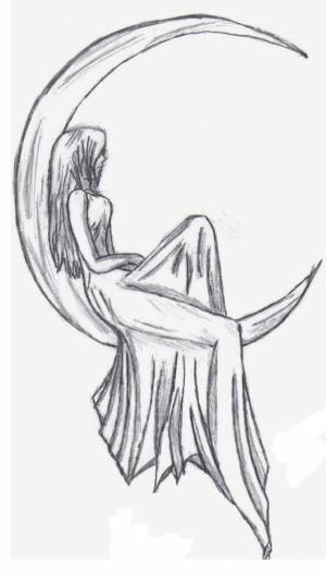 Демон рисунок поэтапно