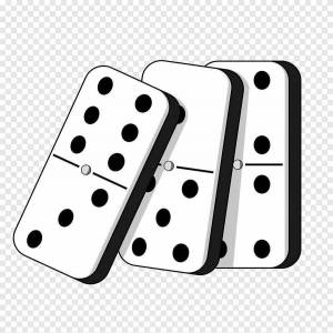 Раскраски Домино для детей