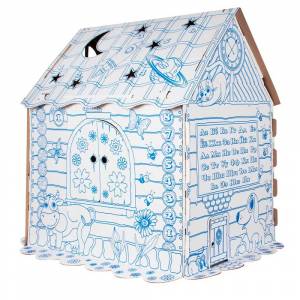 Игра детская комнатная Домик для раскрашивания Dream Makers DOM2C