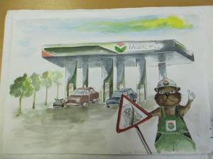 Итоги Конкурса детского рисунка «Башнефть за безопасность на дороге» в Свердловской и Курганской областях