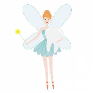 детская иллюстрация зубная фея печать