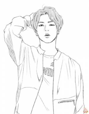 Дайте волю своей внутренней АРМИ с захватывающими раскрасками BTS