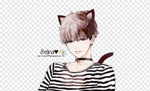BTS Anime Fan art K-pop Рисунок, традиционная иллюстрация, Аксессуар для волос, лицо, черные волосы png