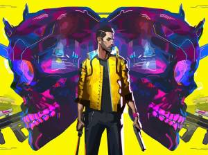 Картина по номерам на холсте рисование киберпанк cyberpunk 2077