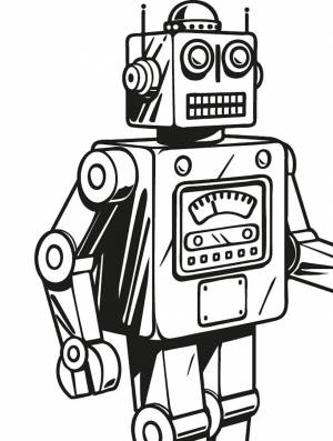 Рисунки робот сити