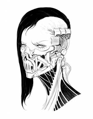 Киберпанк рисунки