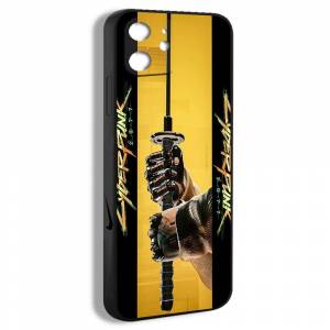 чехол для смартфона Подходит для iPhone 11 Cyberpunk Киберпанк 2077 модный рисунок меча JAA34