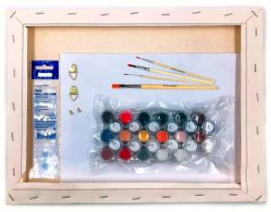 Картина по номерам на холсте рисование киберпанк cyberpunk 2077 джонни сильверхенд киану ривз