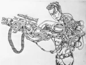 DataLife Engine > Версия для печати > Киберпанк рисунки карандашом