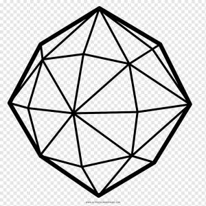 Кристалл Рисование Книжка-раскраска Line art Mineral, онлайн Иконка, угол, карандаш, треугольник png