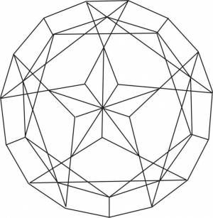 Crystal Coloring Pages