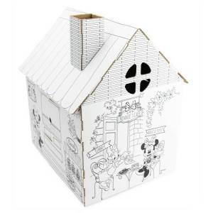 Домик-раскраска 240х206х292мм Микки Маус