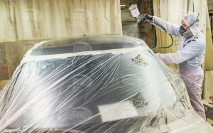 Покраска крыши автомобиля по недорогой цене, покраска крыши авто в Москве