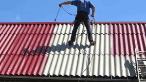 Покраска шифера